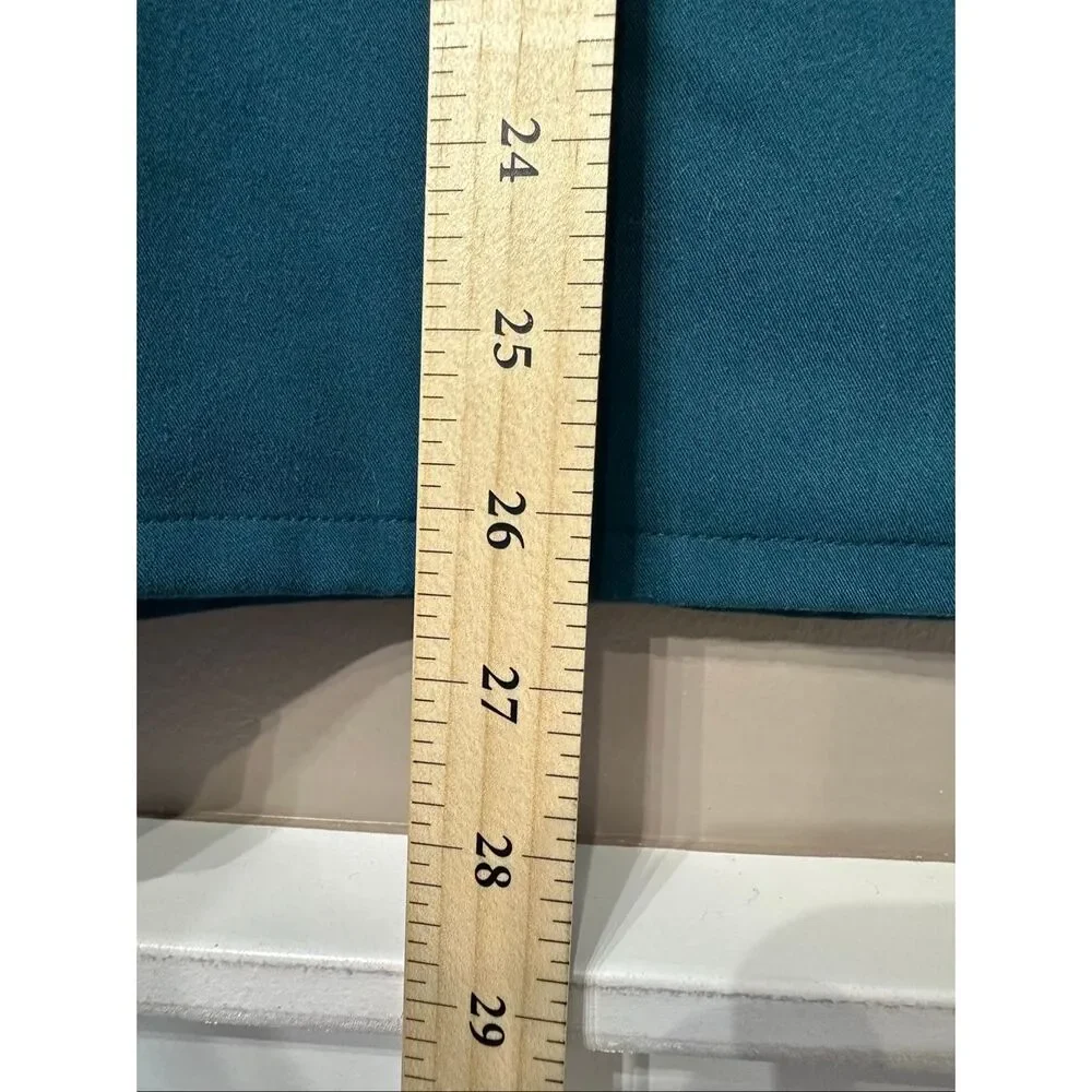 FIGS Limited Edition Casma 3 Pocket Caribbean Blue Medical Scrub Top Women's L - Picture 10 of 11